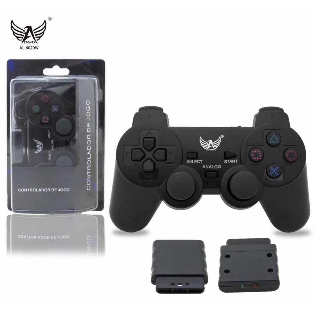 Controle Joystick Sem Fio Wireless Playstation Ps Altomex Shopee Brasil