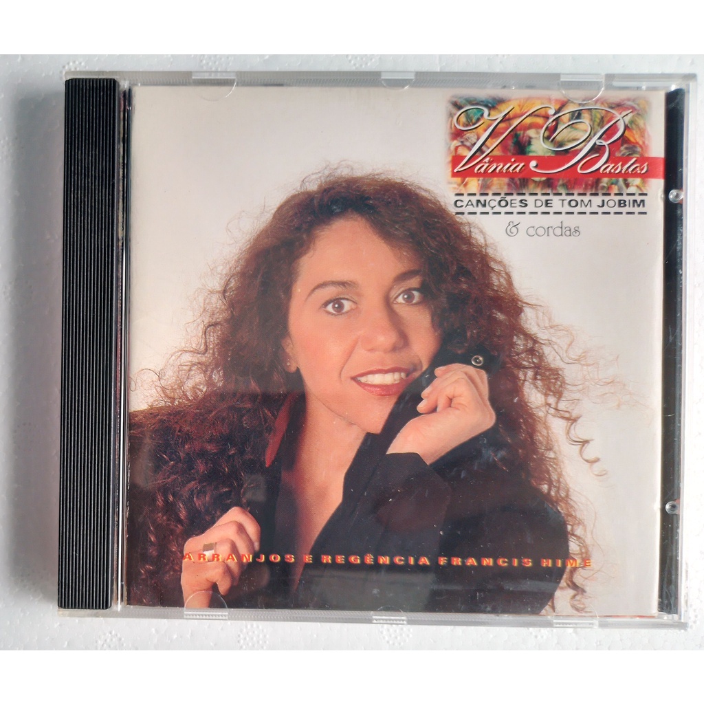 Cd Vânia Bastos Canções De Tom Jobim