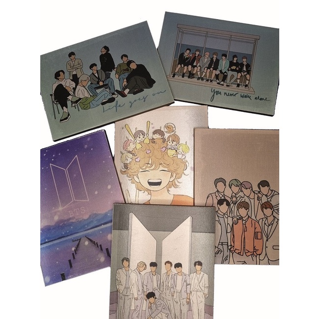 Placa MDF - BTS - Decorativa - Kpop - RM, Jin, SUGA, J-Hope, Jimin, V e Jungkook / bts - boy with luv / bts - dynamite / bts - spring day