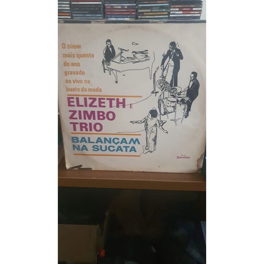 LP Elizeth e Zimbo Trio Balançam na Sucata(1969) Copacabana