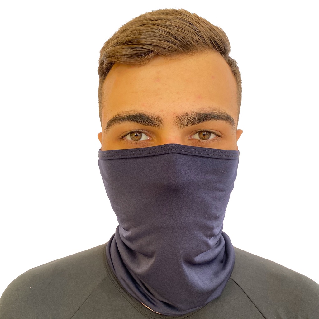 Bandana Balaclava Touca Universal Motos Ciclismo Multiuso Máscara Proteção Solar Azul