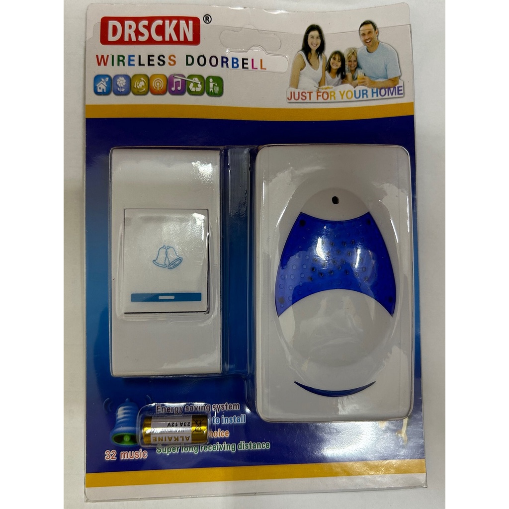 Campainha Residencial Sem Fio Wireless Externa