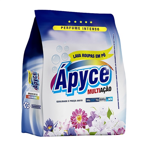 Sabão em Pó Ápyce 800g Multiação