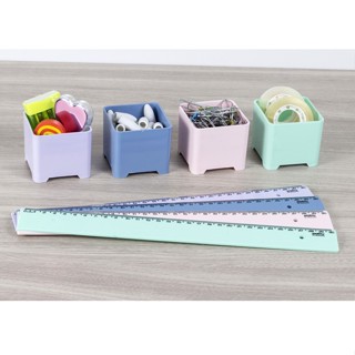 Porta caneta Colorido, organizador de mesa, unitário ou kit.
