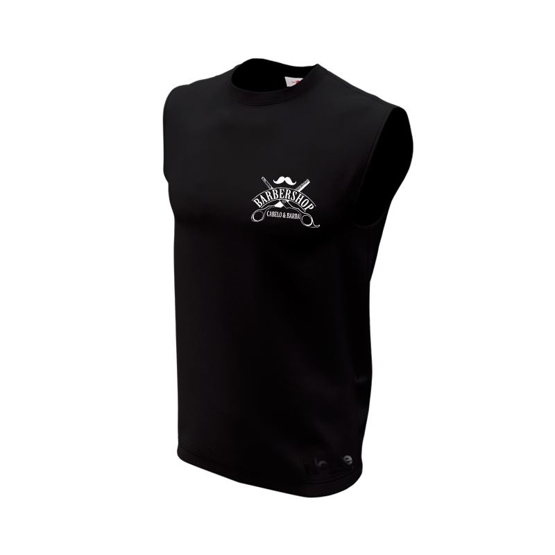 Camiseta Regata Machão Barber Shop Barbeiro Uniforme Serviço