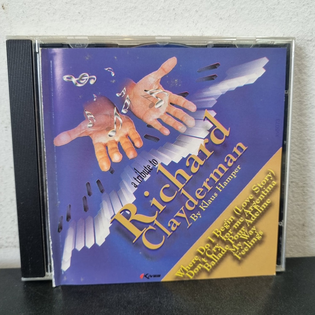 CD A Tribute To Richard Clayderman By Klaus Hamper - Original