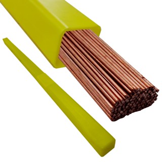 Vareta para Solda TIG Cobreado 2,5 MM Caixa 5,0 KG ER70S-3 EVALD