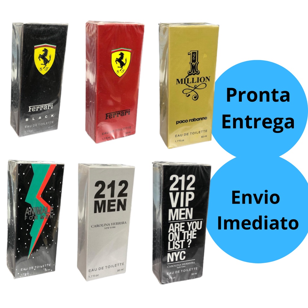 Perfume Masculino Importado Com 100 ML Marcante e Qualidade | Shopee Brasil