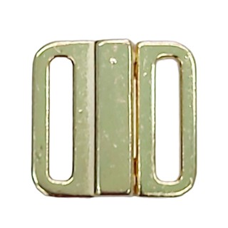 Fecho de Metal para Lingerie 15mm C/ Trava (click) 10 unidades por cor