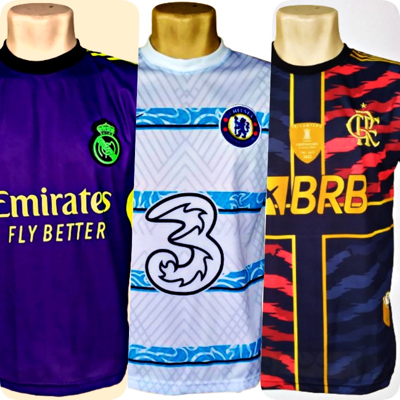 kit 10 camisas de Time Futebol - Atacado - ( cliente escolhe as camisas)