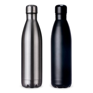 Garrafa 600ml Semi Termica de Aluminio Brilhosa com Tampa de Rosca - GA4