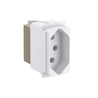 Modulo Tomada Pial Legrand Zeffia -680160 - 10A - Branco