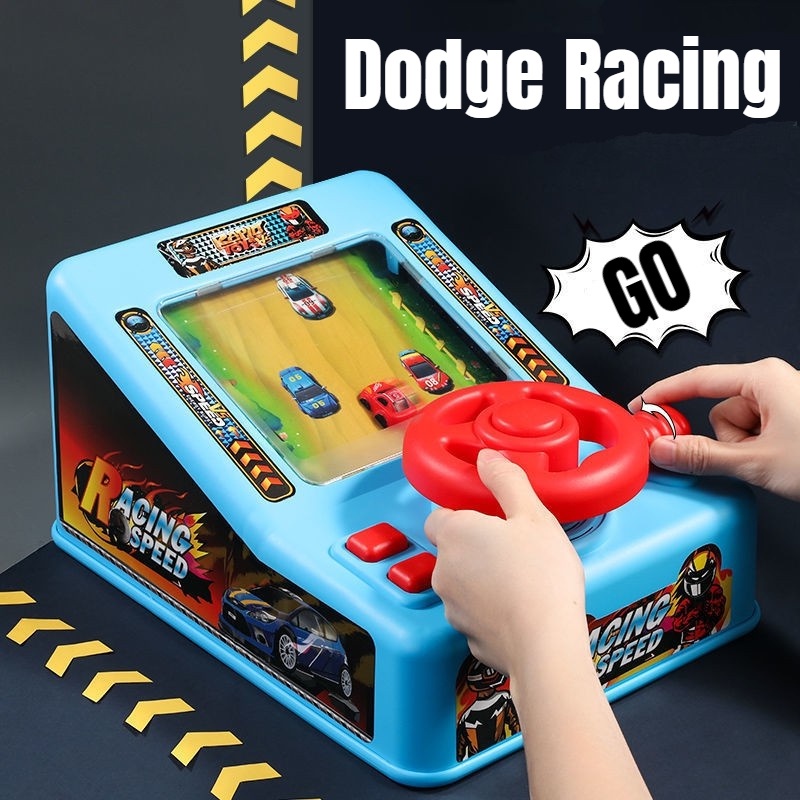 Carro De Corrida Jogo De Aventura Quebra-Cabeça Elétrico Divertido Volante Das Crianças Dirigindo Brinquedos Interativos