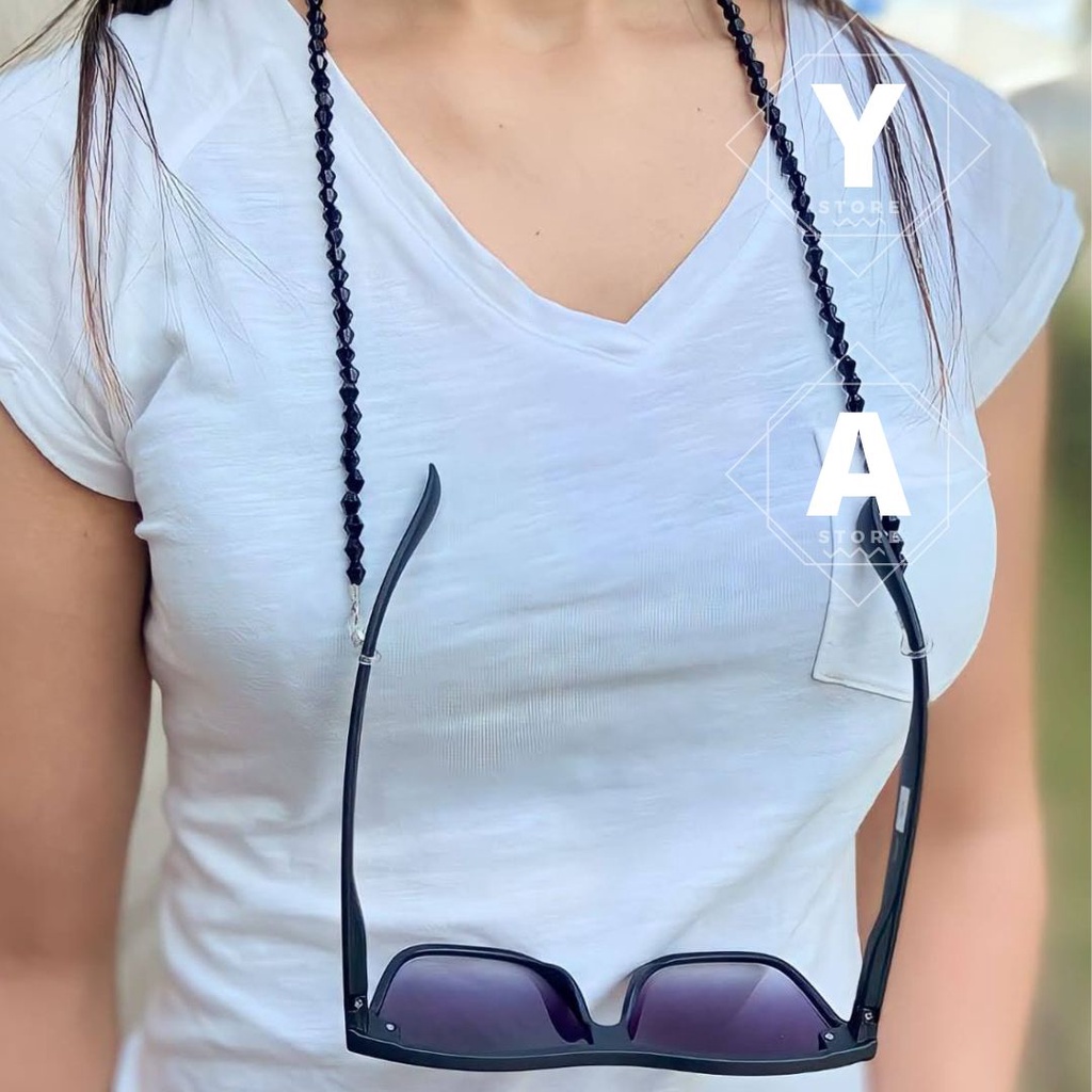 Salva óculos blogueira (cordões, correntes, miçangas etc) em Oferta na Shopee