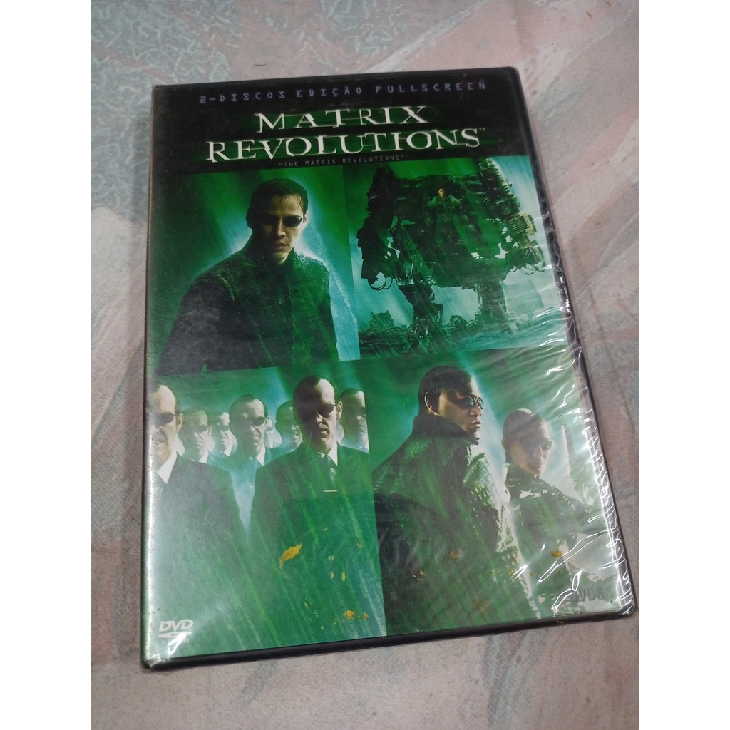 MATRIX REVOLUTIONS 2DVD AÇÃO KEANU REEVES raridade