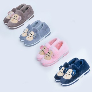 Pantufa De Casa Infantil Menino Menina Pelúcia Confortável Inverno