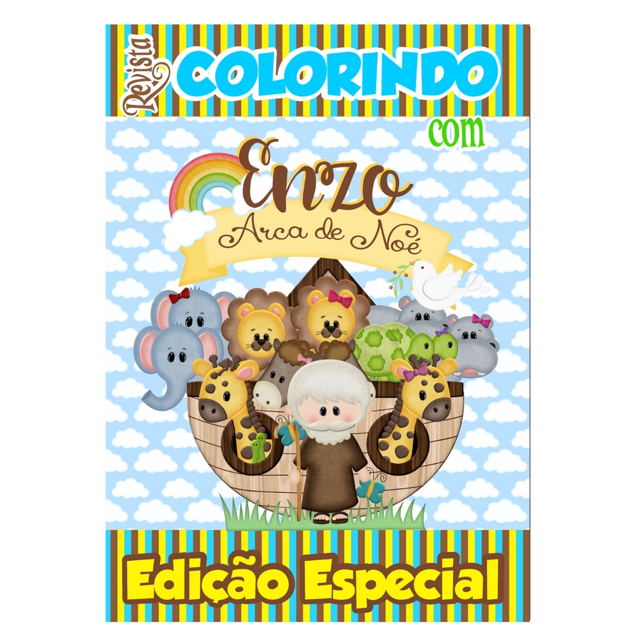 Livro De Colorir Personalizado Adulto