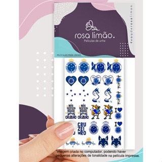 28 peliculas de unha time CRUZEIRO FC raposa em Oferta na Shopee