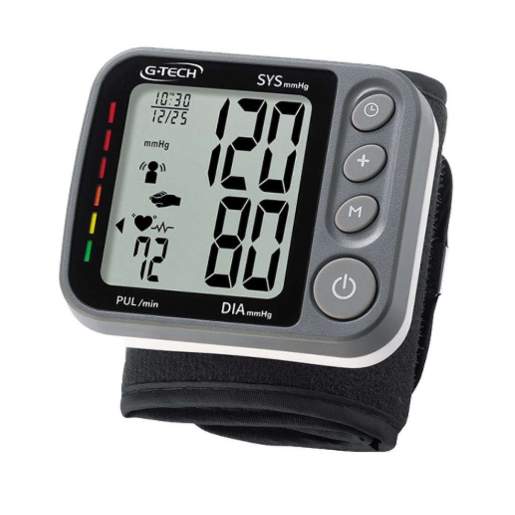 Medidor De Pressão Digital Pulso 3d Sensor G-tech Gp450