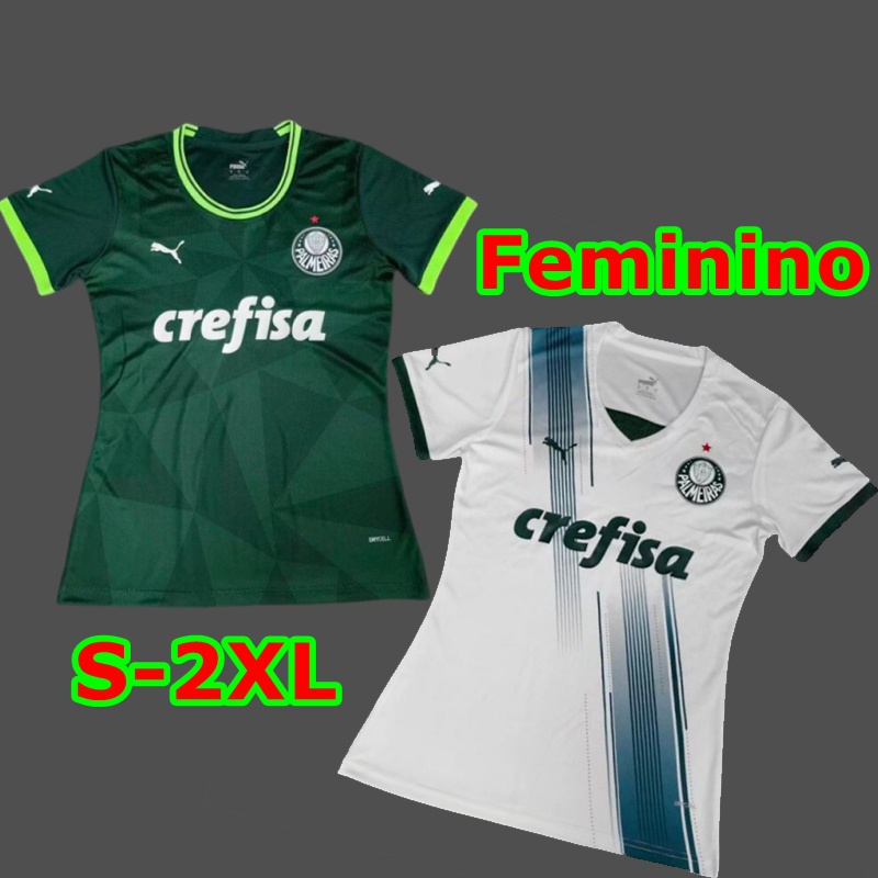 camisa do palmeiras 2023-2024 A Nova Casa Verde Branca Qualidade Premium De  Futebol Personalizada Masculina - Escorrega o Preço