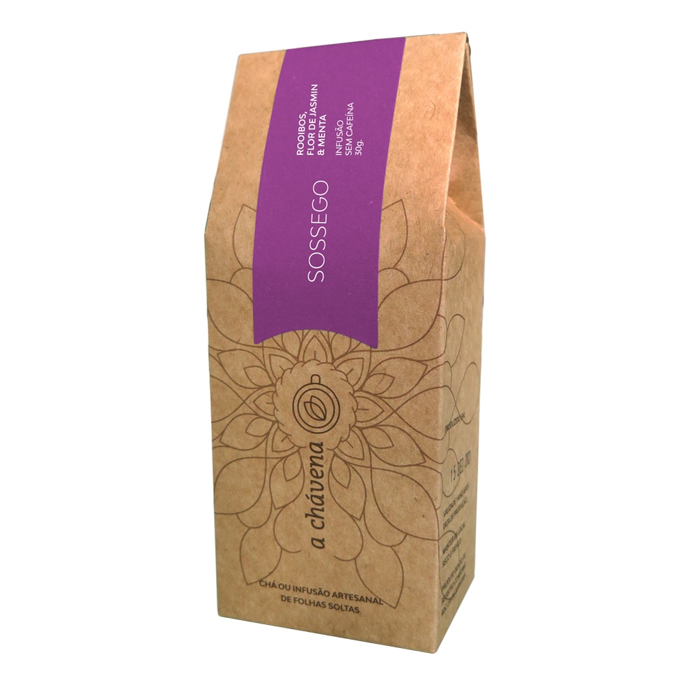 Imagem Infusão de rooibos calmante | Rooibos, menta e flor de jasmin | Sossego - 30g