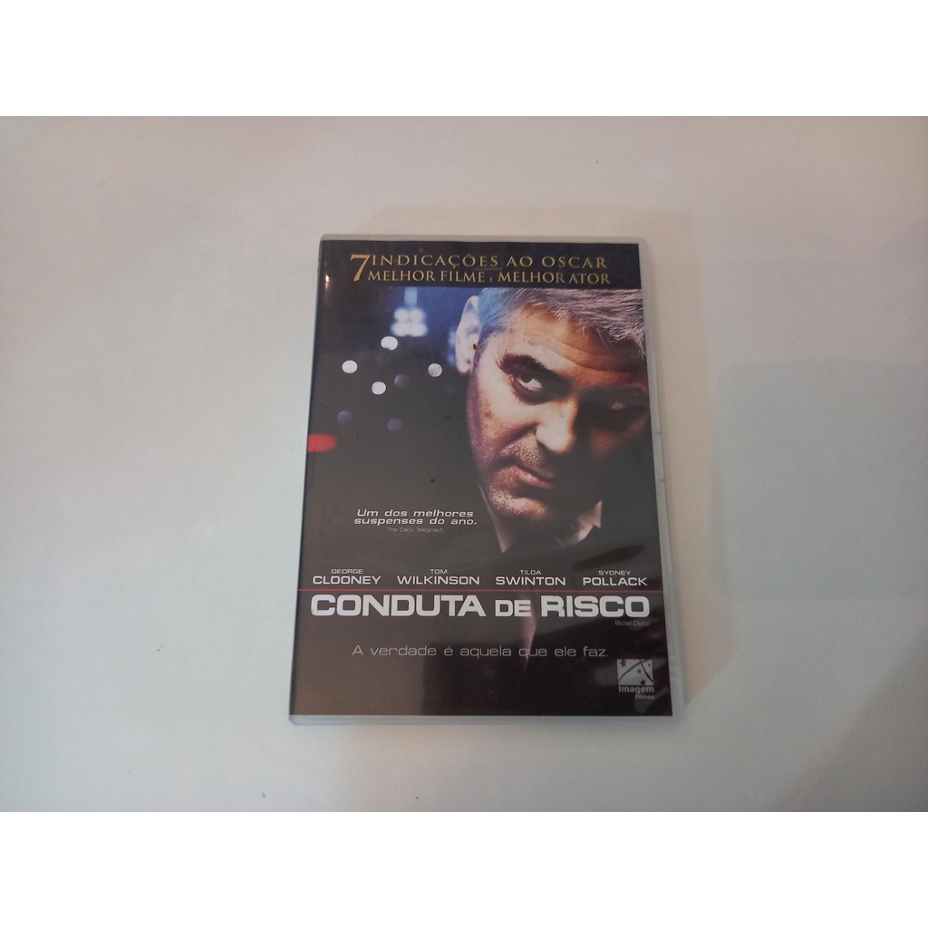 Dvd Conduta De Risco - George Clooney