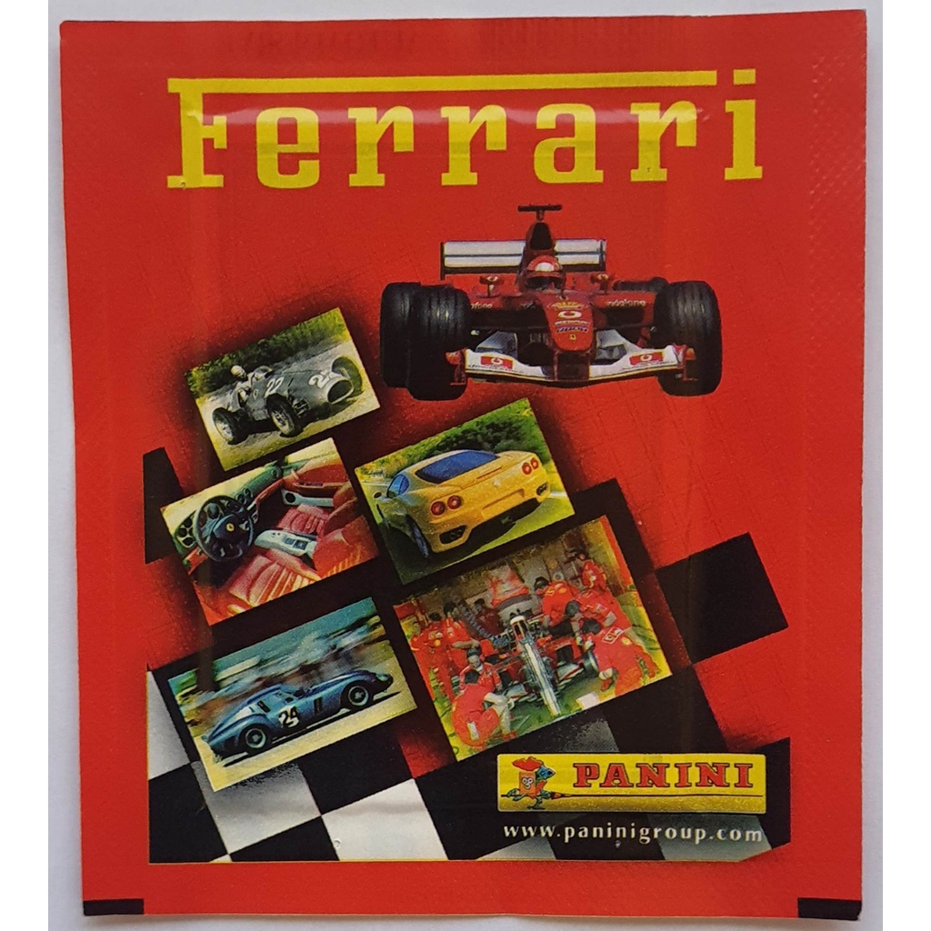 Envelope Lacrado Figurinha Ferrari Panini Modena