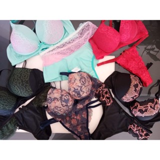Conjunto Lingerie Atacado kit 5 conj. calcinha e Sutiã