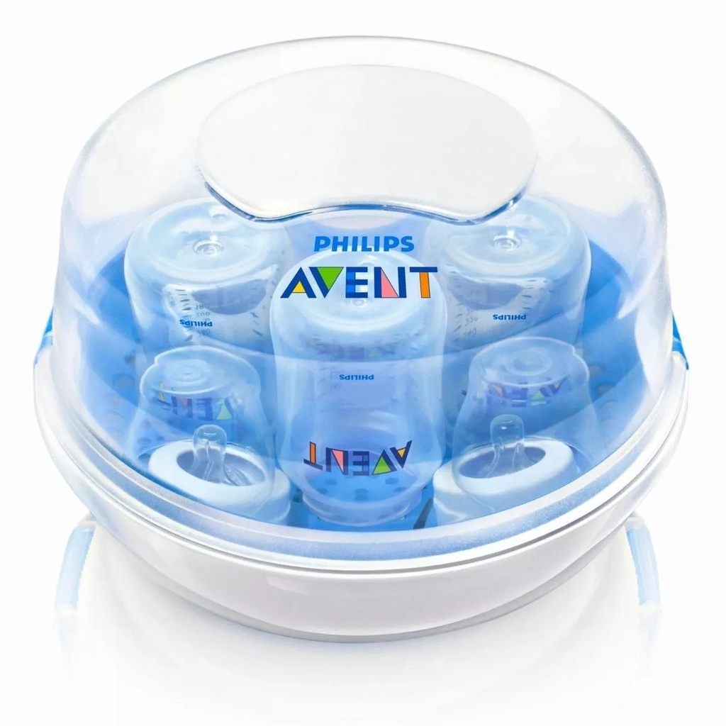 Esterilizador de Mamadeira para Microondas Philips Avent Esterilizador de Mamadeira a Vapo...