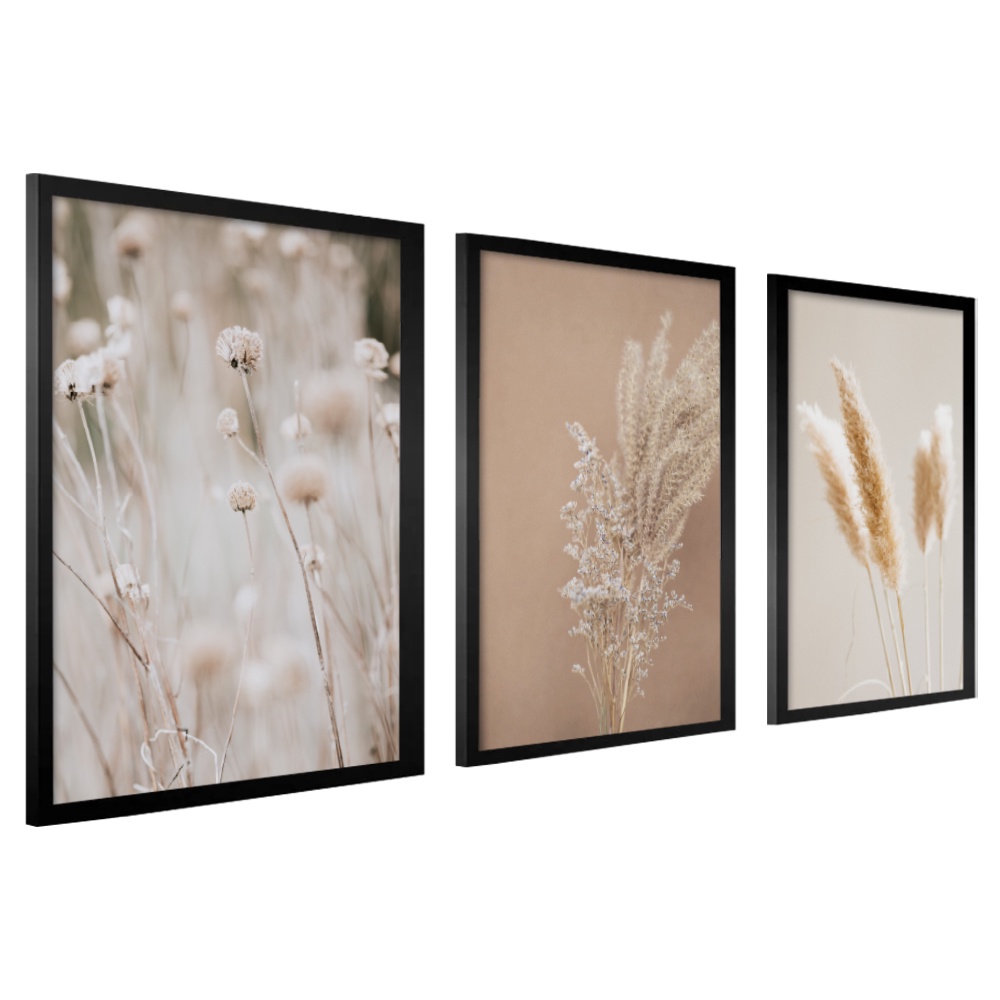 Quadro Decorativo Para Sala De Estar Moderno Moldura · foto 2