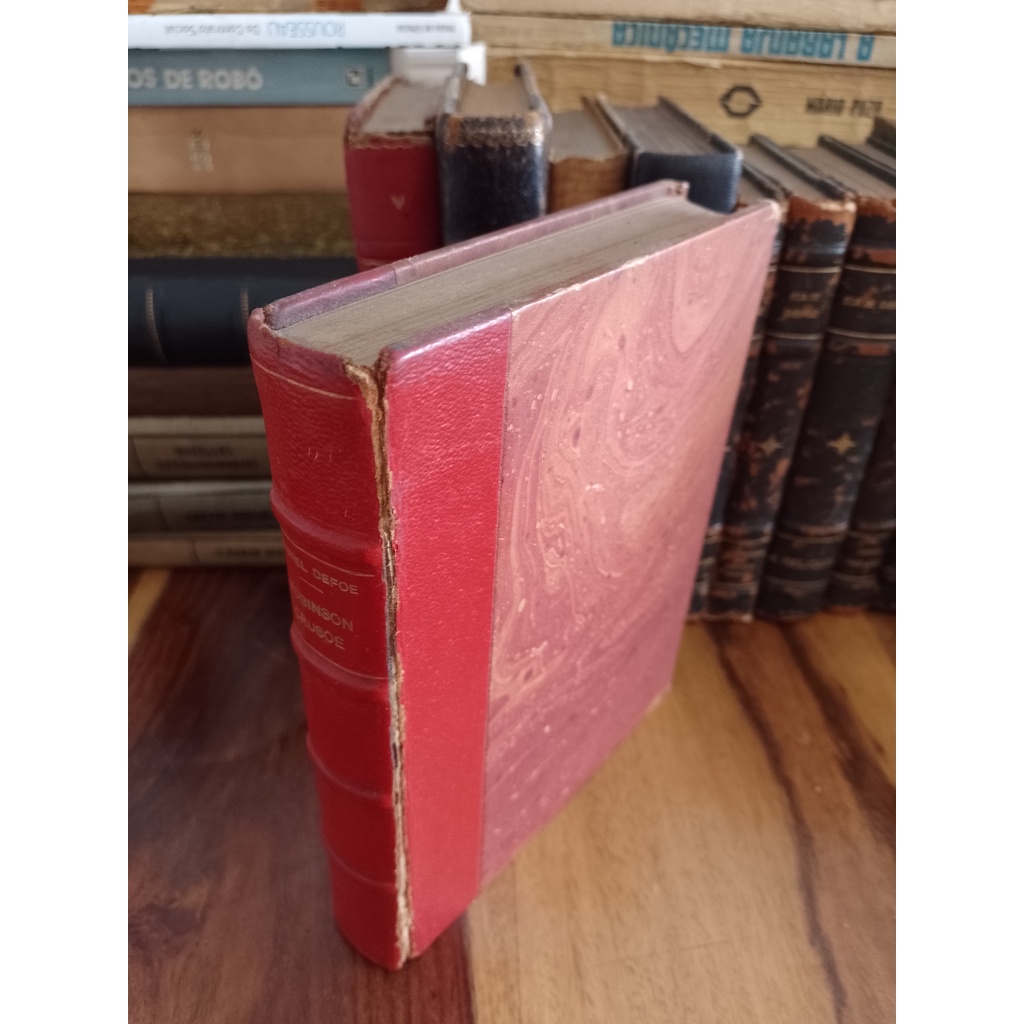Livro | Robinson Crusoé: Partes I e II, Daniel Defoe, Clube do Livro, 1955