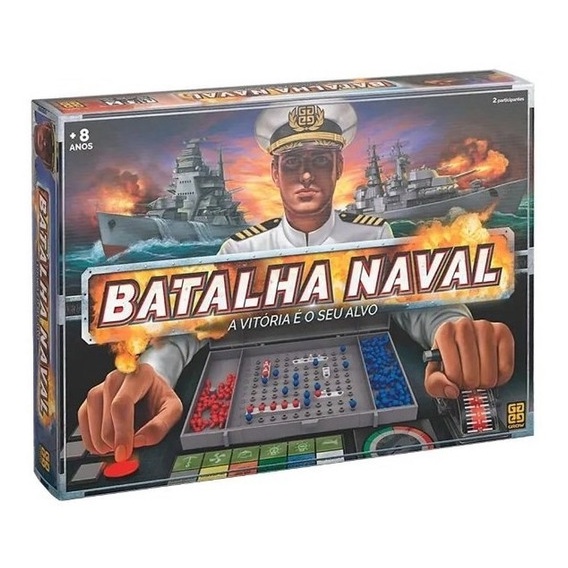 Jogo Interativo Batalha Naval - Grow 1853 em Oferta na Shopee
