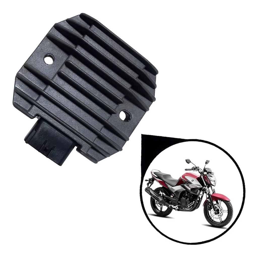 Regulador Retificador Fazer 250 2011 Em Diante Regulador Voltagem Novo Modelo Original