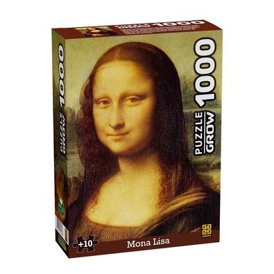 Quebra Cabeça de 1000 Peças Monalisa - Grow 3089 - Mom & Baby