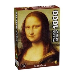Quebra Cabeça de 1000 Peças Monalisa - Grow 3089