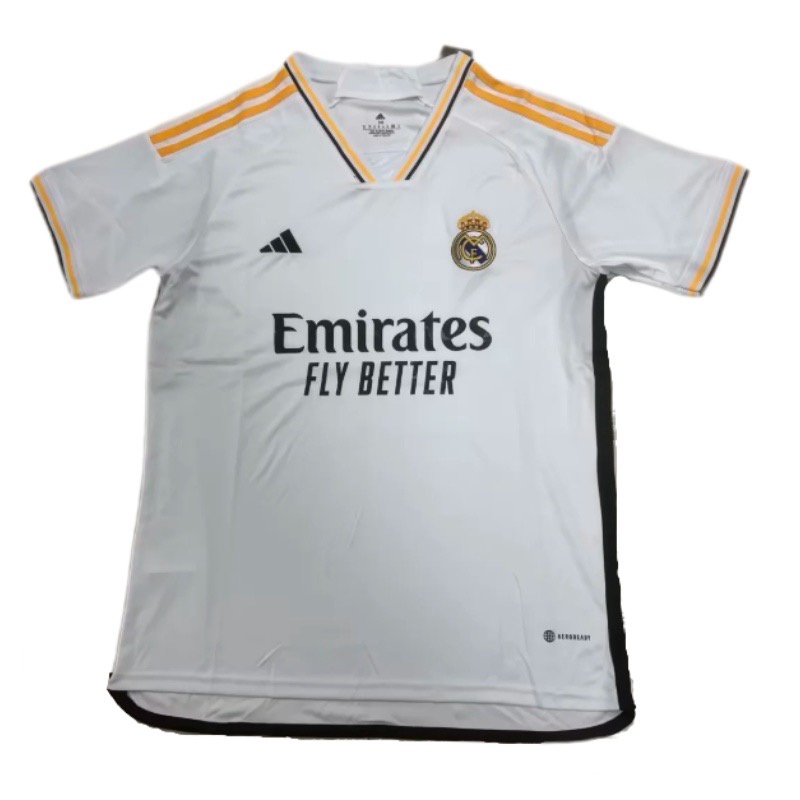 23/24 Estádio Real Madrid Casa Camisa Branca Masculina
