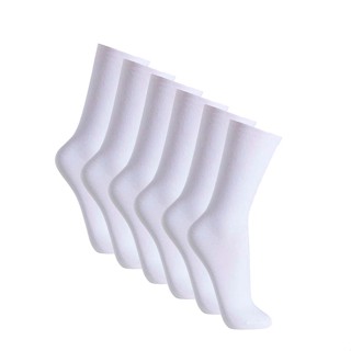 KIT COM 6 MEIAS LUPO SPORTWEAR 1275-01 SEM PUNHO