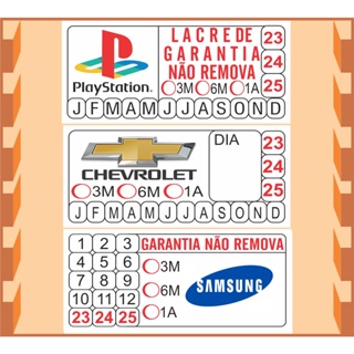 1400 Lacre Garantia Etiqueta Selo Casca de Ovo Destrutível 2x1cm em Oferta na Shopee