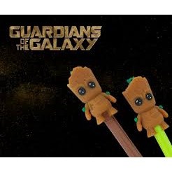 KIT 2 CANETAS GROOT (Guardiões da Galáxia) CANETAS FOFINHAS