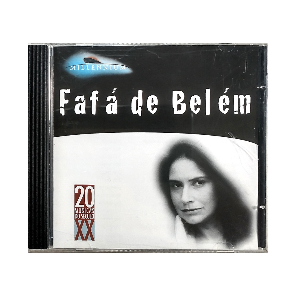 CD Fafá De Belém - Millennium - 20 Músicas Do Século XX (1998) - mpb