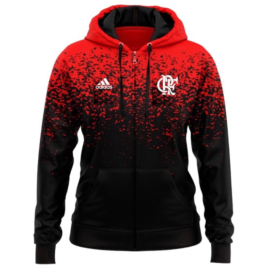 Blusa de frio do best sale flamengo adidas