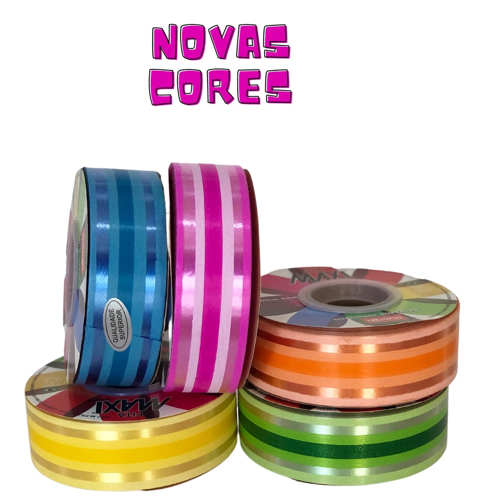 Fita Para Laços Maxi Albano  32mm x 50metros Nova Eva em Oferta na Shopee