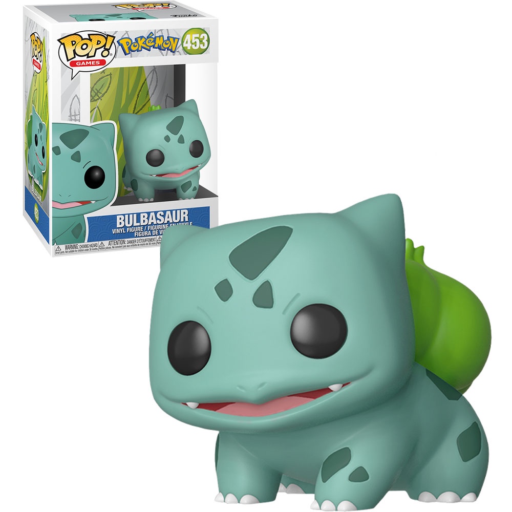 FUNKO POP GAMES POKÉMON - BULBASAUR 453 NOVO ORIGINAL em Oferta na Shopee