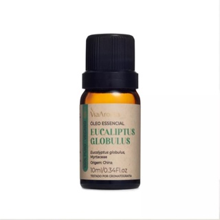Óleo Essencial Eucaliptus Globulus 10ml Via Aroma 100% Puro em Oferta na Shopee