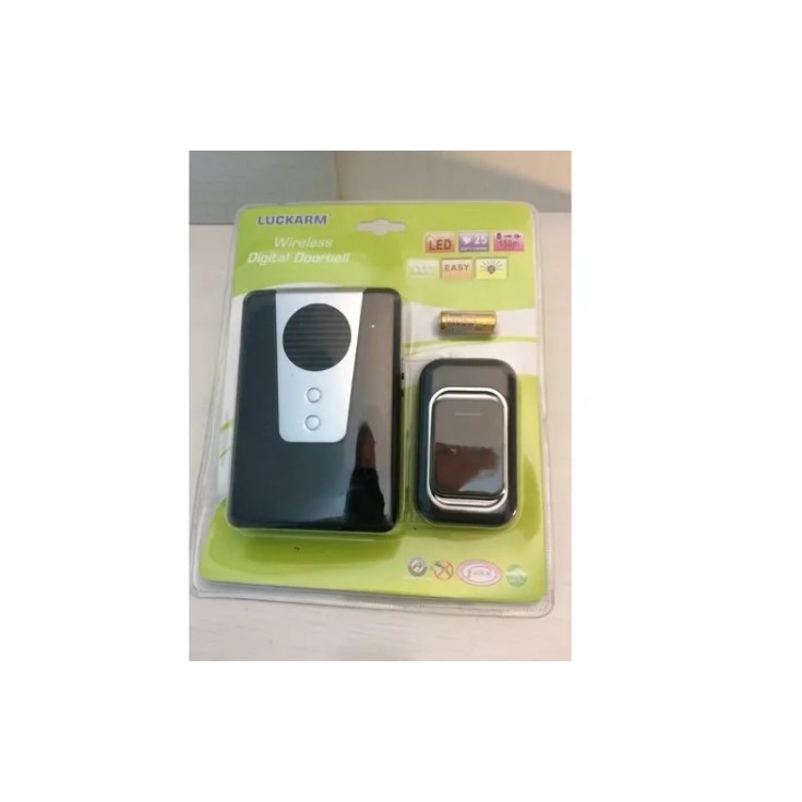 Campainha Externa Sem Fio A Prova D'água 150m Residencial 110v Pronta Entrega