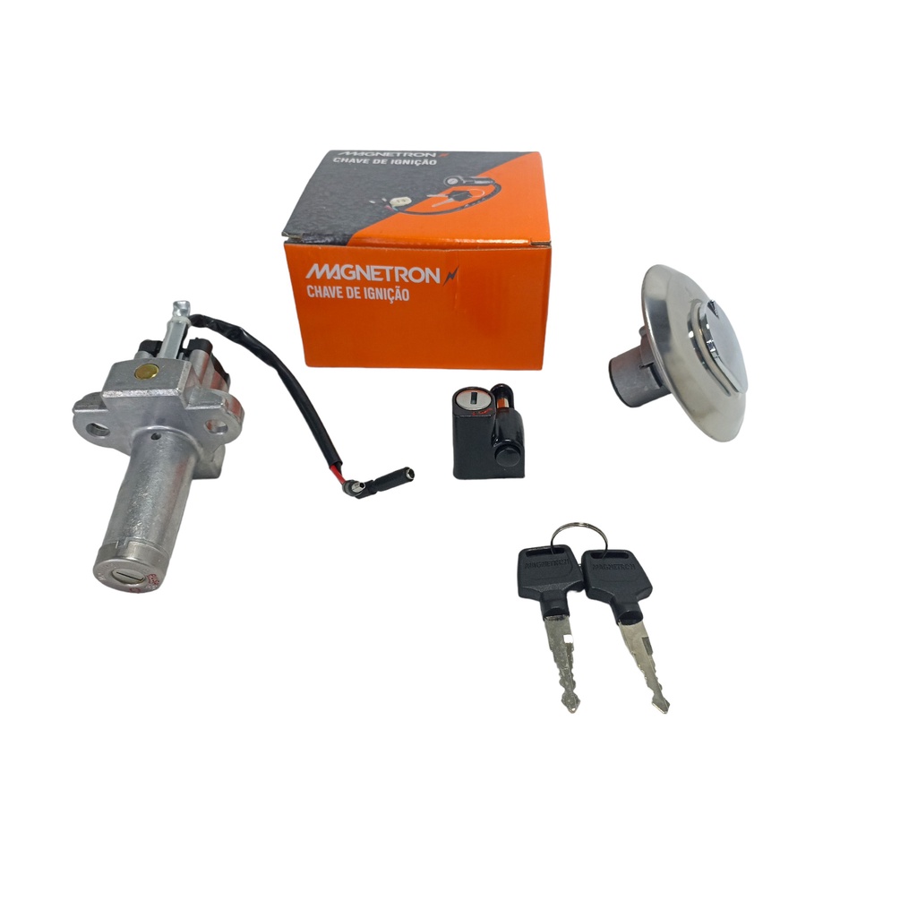 Kit Chave Ignição Nxr 125 Bros Ks Es Nxr 150 Bros Esd 2003 2004 2005 (3 Peças)
