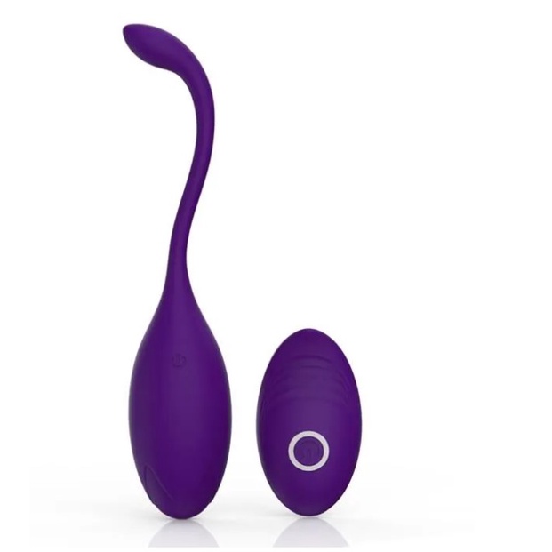 Vibrador Feminino Ovo Com Controle Remoto 10 Frequencias