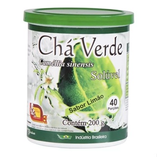Chá Verde Solúvel 200g Sabor Limão em Oferta na Shopee