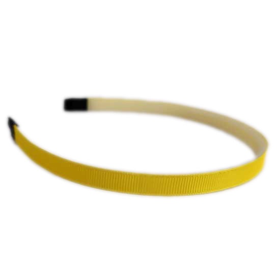 Tiara Encapada De Fita De Gorgurão 9mm Arco