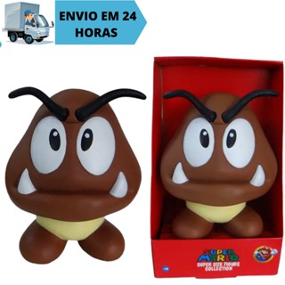 Bonecos Grandes - Goomba Super Mario Bros Original 22cm